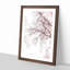 A Pink Cherry Blossom Tree Abstract - Picture Frame Painting Print-56738642-56738645