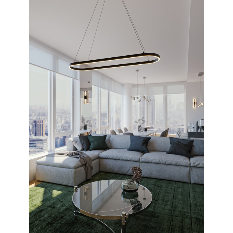 Zarish 1 - Light LED Pendant, Black