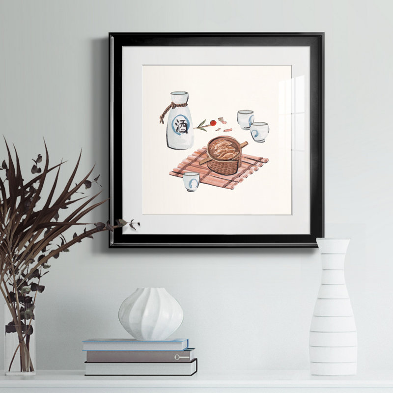 Toile encadrée The Way Home I-Premium - prête à être accrochée, H 30,5 po x l 30,5 po x P 1,5 po, Papier avec cadre noir