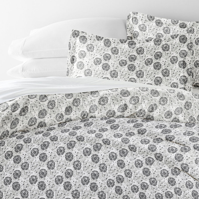 Duvet Cover Set Patterned Microfiber Ultra Soft Bedding in Make a Wish, Twin Duvet Cover + 1 Standard Sham