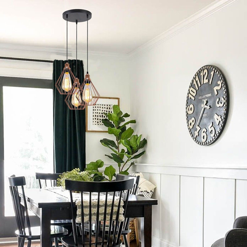 Murrow 3 - Light Cluster Pendant, Yes