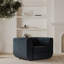 Chaise longue bleu foncé Daley-410176909