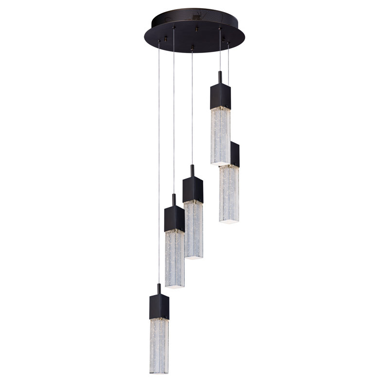 Bulluck 7 - Light LED Cluster Pendant