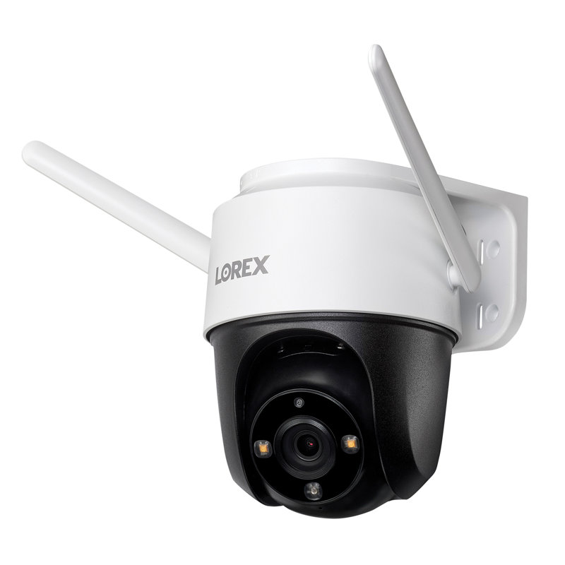 Lorex White 2K Pan-Tilt Outdoor Wi-Fi Security Camera