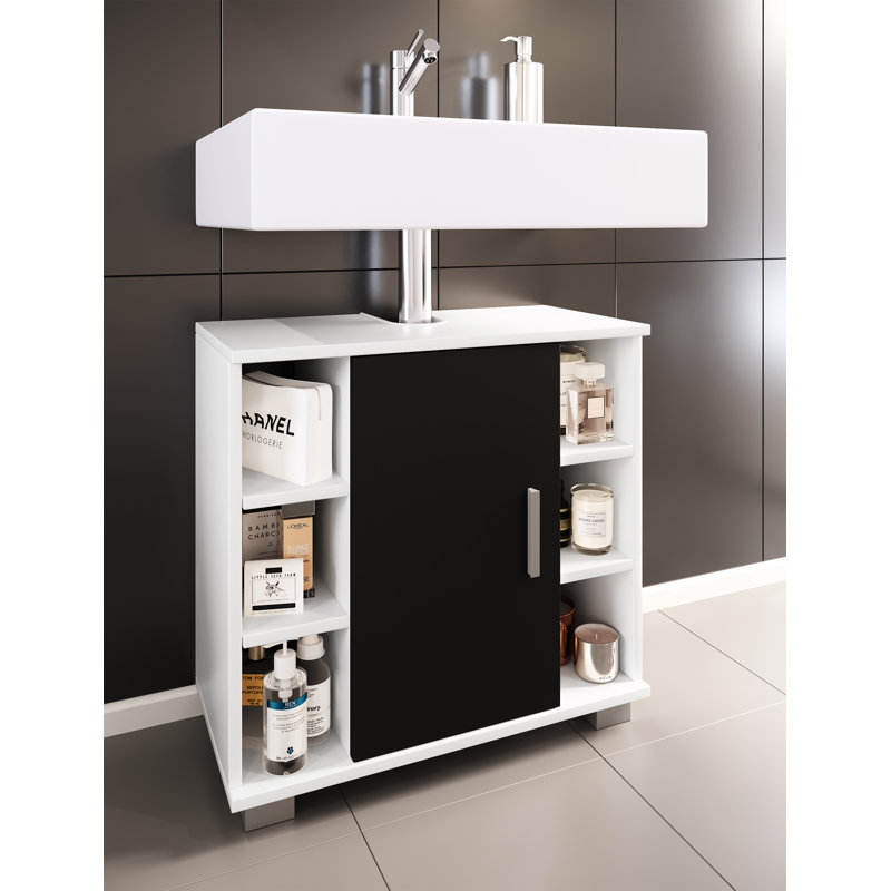 Sarromo 60cm W x 57cm H x 30.4cm D, Matt black