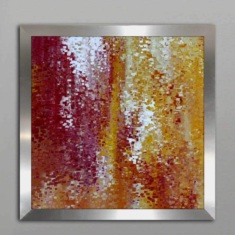 «Your Marvelous Works, Psalms 91» par Mark Lawrence, reproduction d'art, H 37,5 po x l 37,5 po x P 1 po, Encadrement argenté