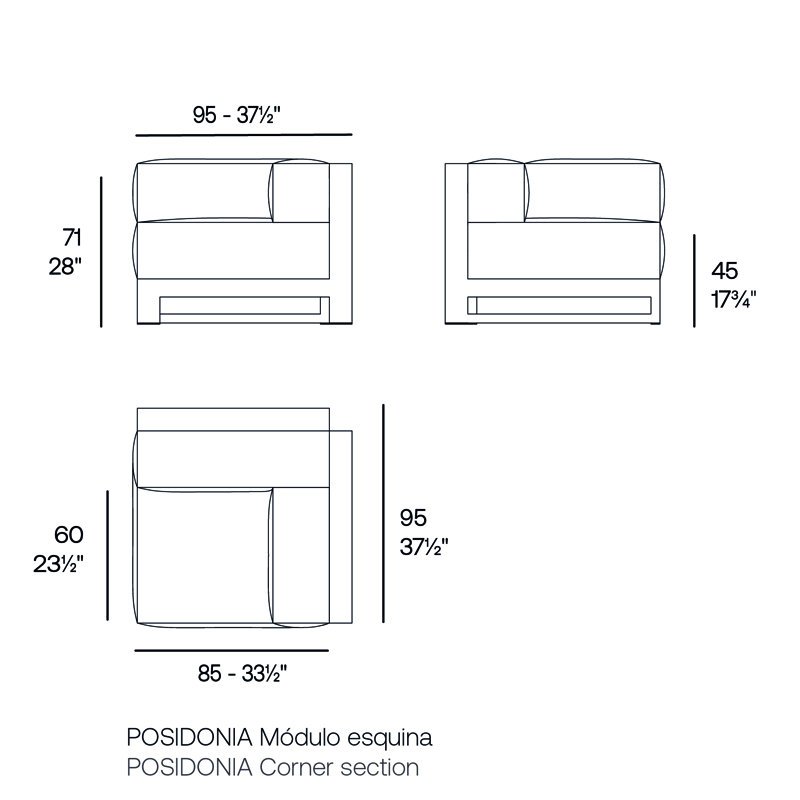 Posidonia Corner Section