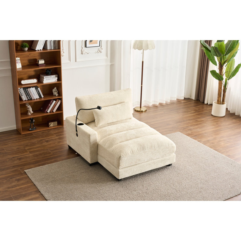 Fauteuils inclinables ultra-confortables, beige chenille, conception ergonomique moderne pour se prélasser en famille