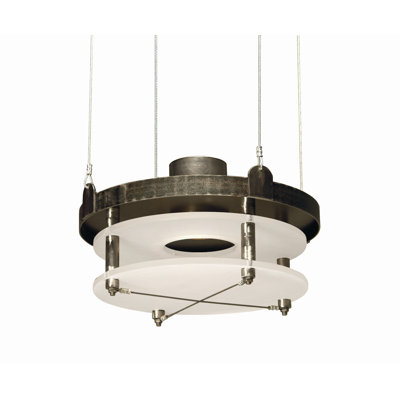 Luminaire suspendu tambour unique à 1 lumière Atlantis Ave