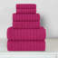 Ensemble de 6 serviettes de bain en velours côtelé de luxe Elegant Comfort-129191273
