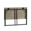 Bureau pliant peu encombrant - gris