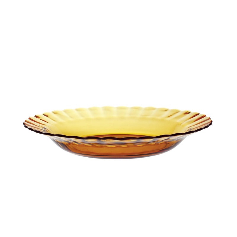 Assiette Duralex Lys ambre foncé