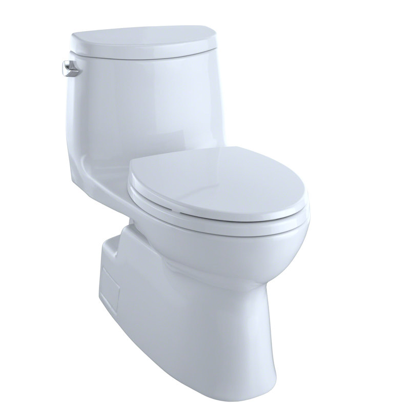 Carlyle® II 1.28 GPF Elongated One-Piece Toilet (Seat Included), Left-Hand, Cotton