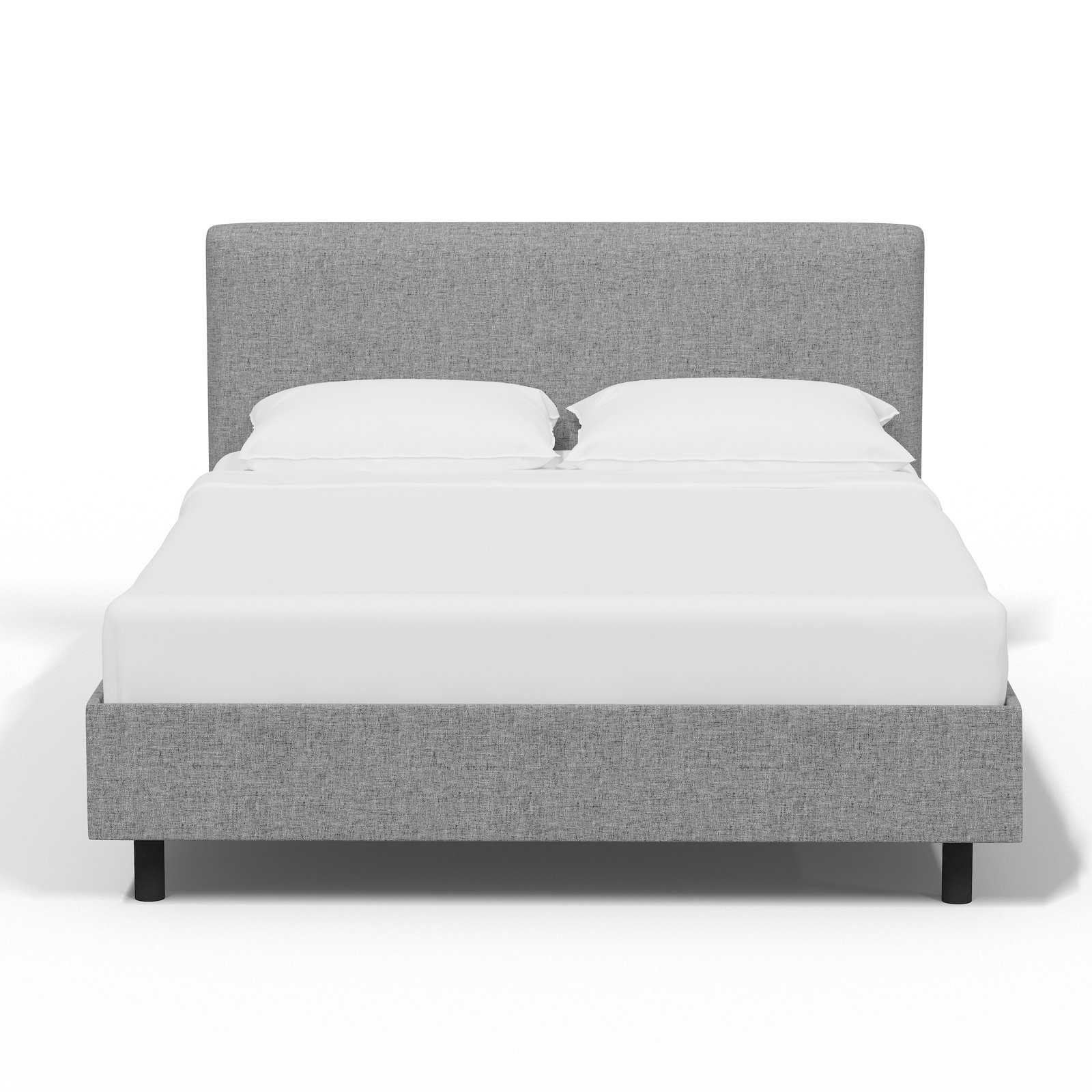 Eisley Upholstered Bed, Zuma Pumice Textured Linen, Full / Double