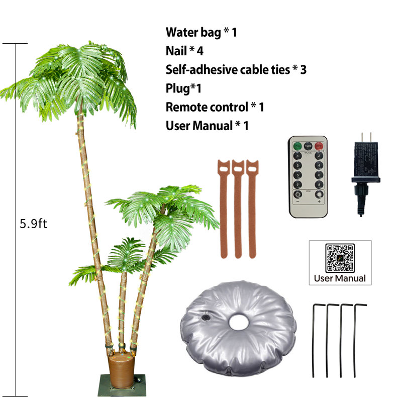 The Holiday Aisle® 6FT PalmTree