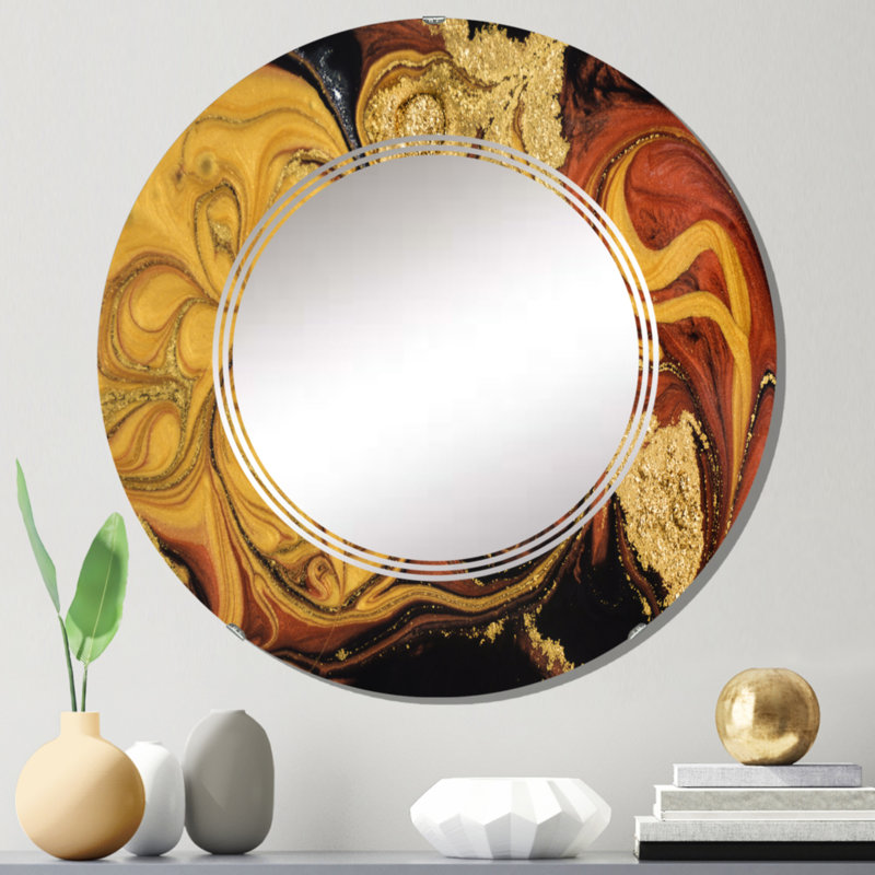 Circle Mirror, 24" x 24"