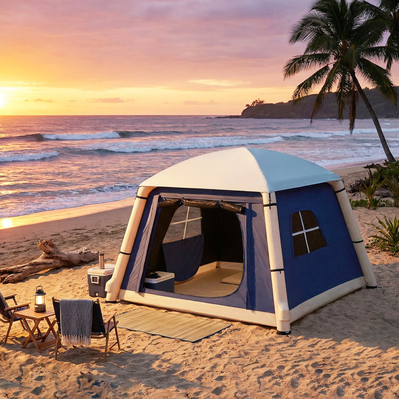 2 Person Tent, Navy Blue