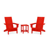 POLYWOOD by AllModern Outdoor Adirondack Chair With Table
