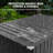 6 Ft. W X 3 Ft. D Galvanized Steel Horizontal Garage Shed