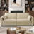 79'' W Modern Loveseat Sofa, Comfy Velvet Couch with Spring Cushion, Removable Cover, Sturdy Frame, Deep Seat, Easy Assembly for Living Room, Bedroom, Office, and Small Space, Beige-1637605306