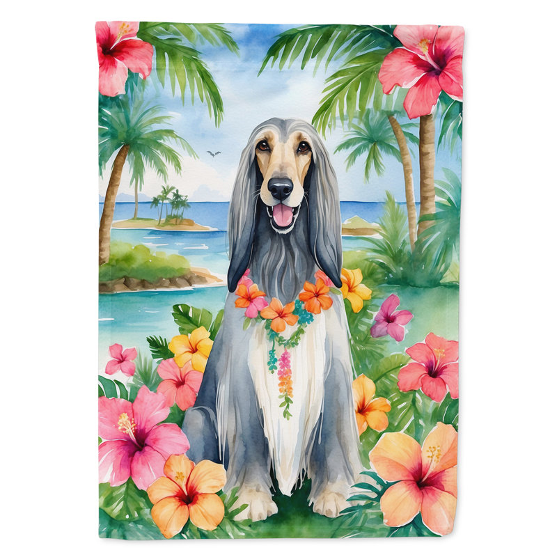 Drapeau pour animal à double face H 40 po x l 28 po