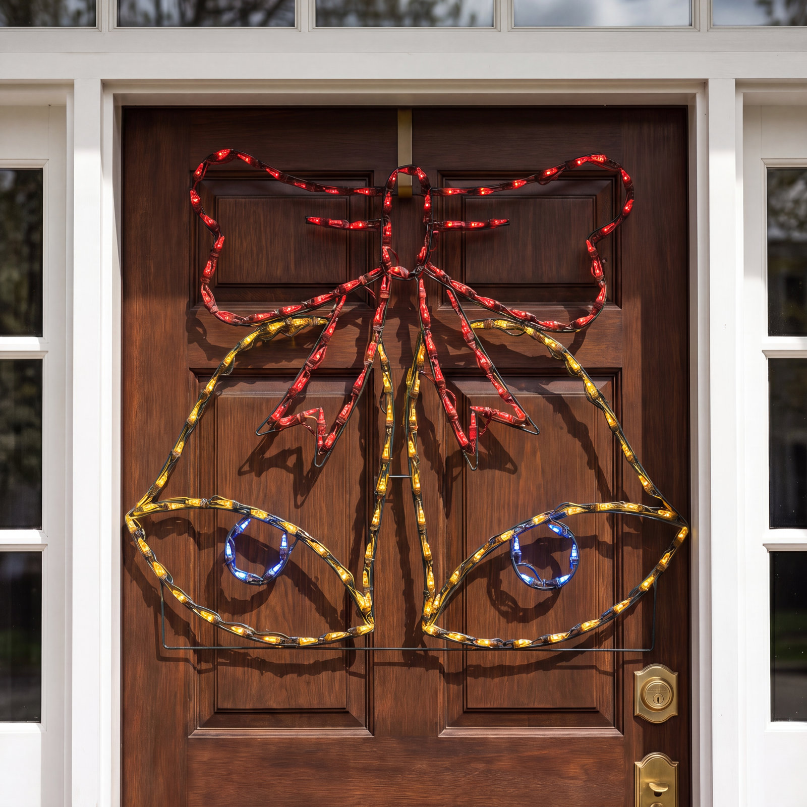 Christmas Animated Bell Lighted Display