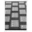 Tapis noir Murry