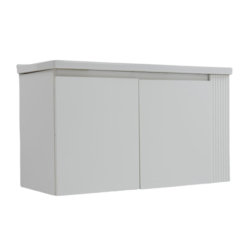 Meuble-lavabo moderne 36 "avec tablettes ouvertes