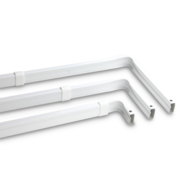 Tringle à rideaux triple réglable Benninger, l 84 po à 120 po
