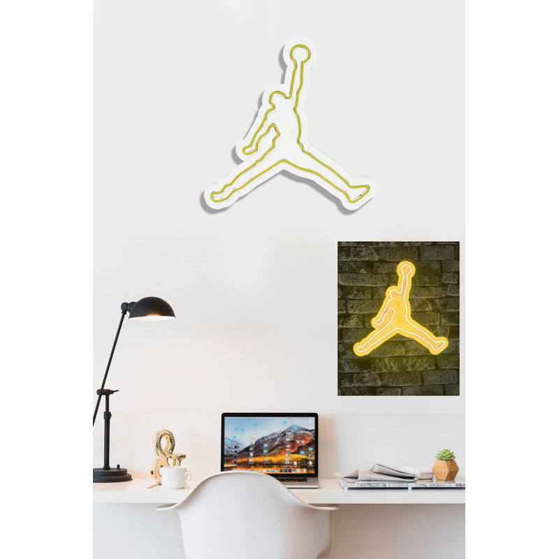 Bande d'éclairage néon flexible à DEL, étanche IP67, 16,5 po x 15,7 po x 0,8 po | 20,16 W, courant continu 12 V, gabarit en mousse de PVC, fiche de type C | Jaune vif, parfait pour la décoration intérieure, les fêtes et les événements, installation facile