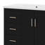 Meuble-lavabo de 30 po avec lavabo, armoire en bois massif avec lavabo à 3 tiroirs et portes à fermeture douce-79273120