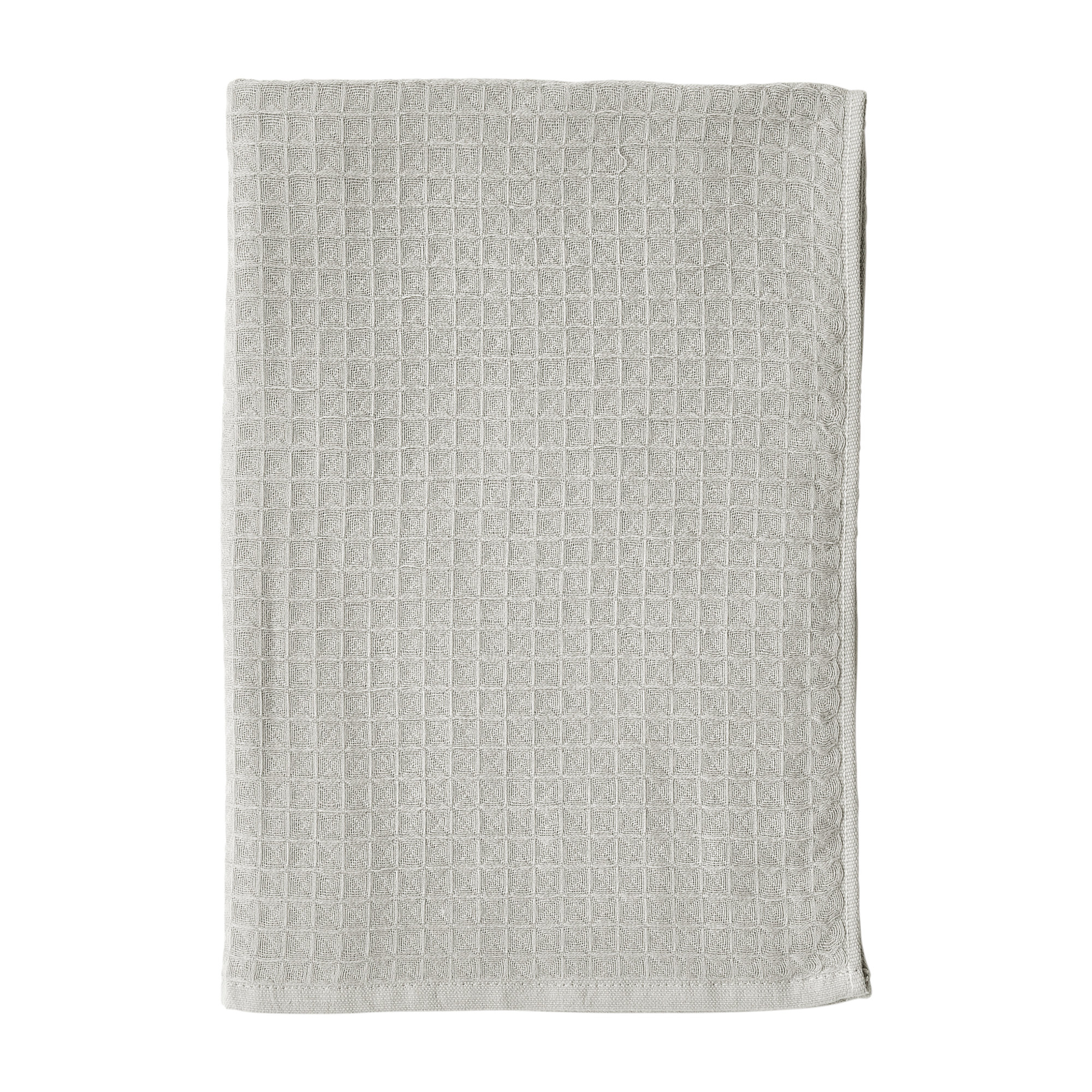 Waffle Twist 100% Cotton Hand Towel, Linen