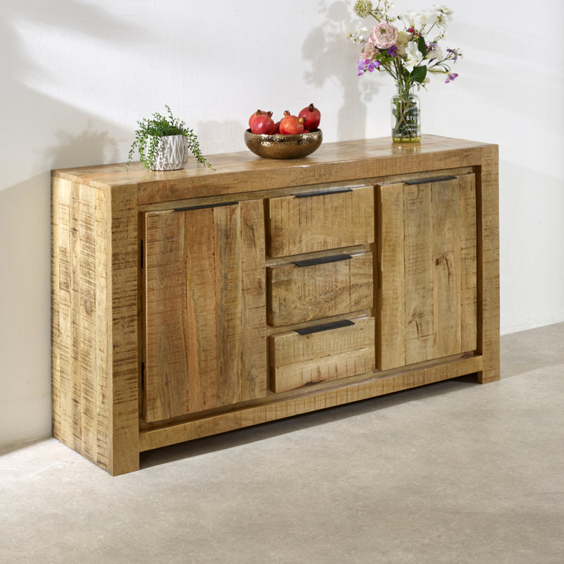 Henryson 145cm Solid Wood Sideboard