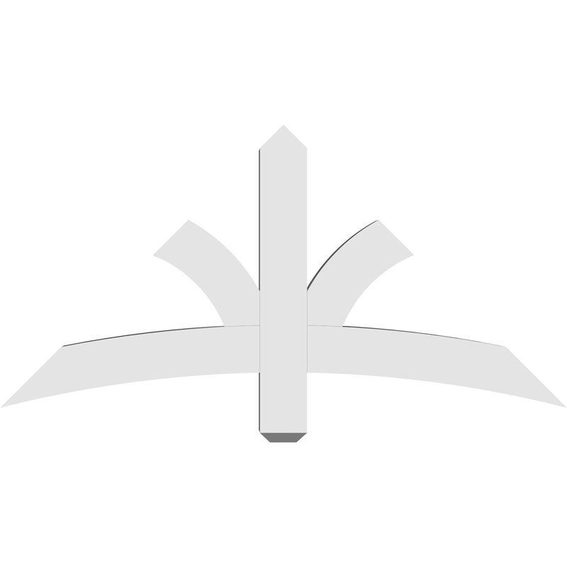 Support pour pignon Davenport, H 24 po x l 48 po (pas: 12/12), P 4 po x F 4 po, Signature uréthane