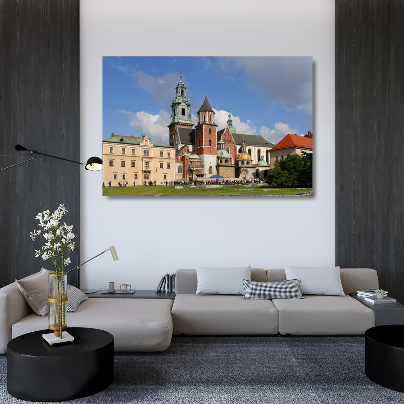 La cathédrale du Wawel en Pologne, H 32 po x l 48 po