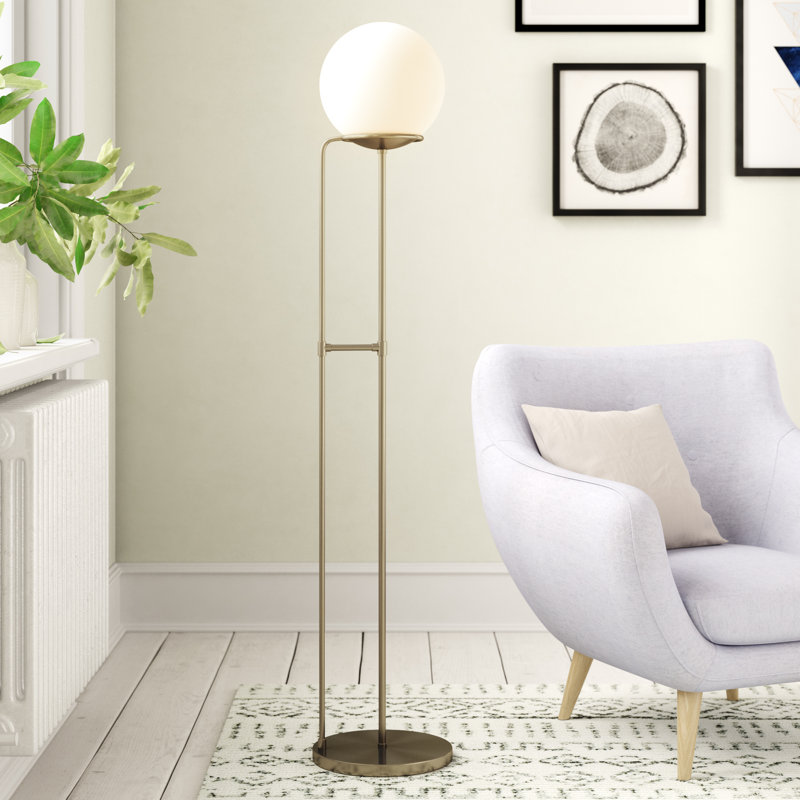 Kanesha 145cm Antique Brass Novelty Floor Lamp