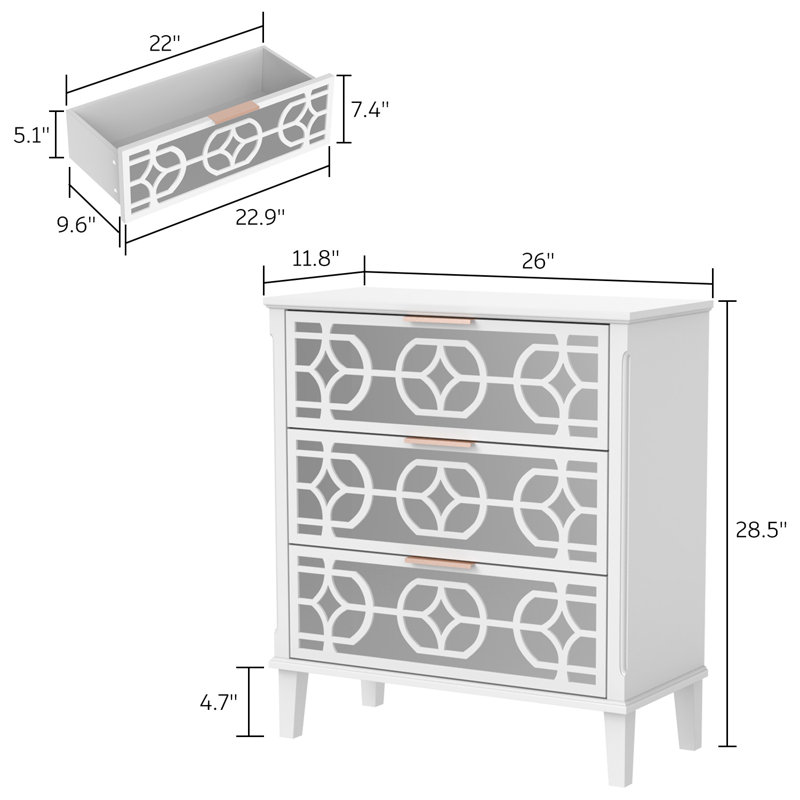 Cedrianna 26'' W Nightstand