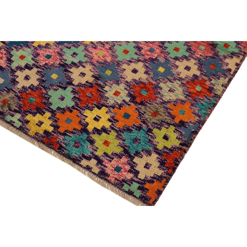 Tapis unique mauve 3 pi 3 po x 5 pi Laudalino