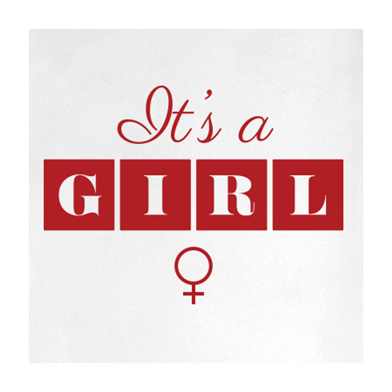 Wall Decal, Dark Red