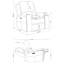 Fauteuil inclinable électrique pivotant Brickston-122505240