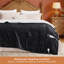Couverture chauffante pour l'hiver, couverture électrique en flanelle douce avec 4 réglages de temps, 6 réglages de chauffage-118041900-118041907