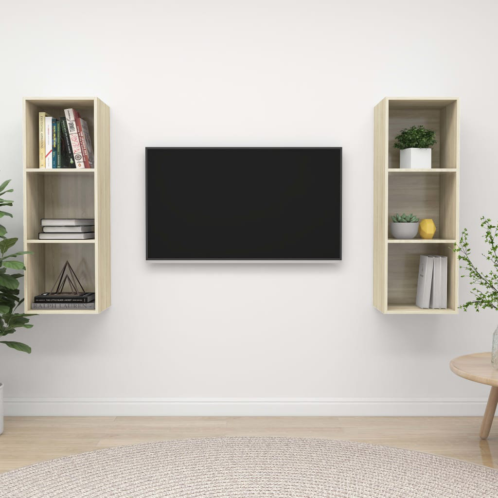 Drayven Unfinished Floating TV Stand for TVs up to 88"