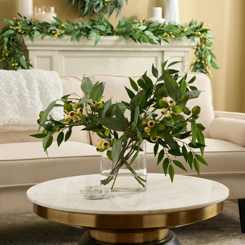 Faux Floral in Vase