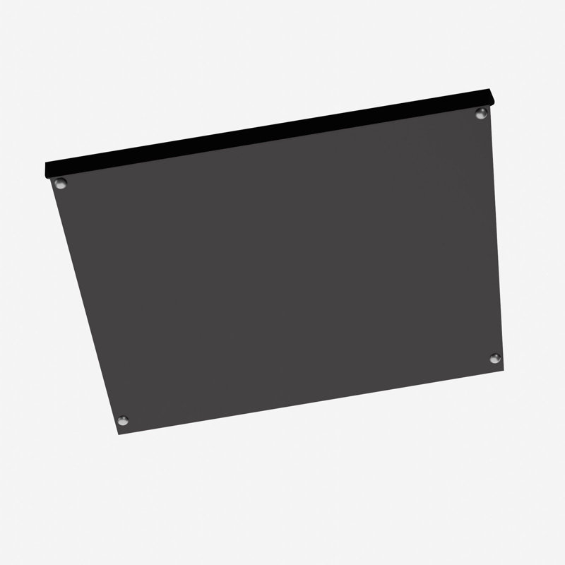 Planche à découper en acrylique pour cuisine et maison, Black