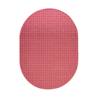 Tapis intérieur / extérieur rouge Immogène
