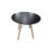 47" Round Dining Table with MDF Top and Beech Wood Legs Seats 4 Person-1445013247-1398872788