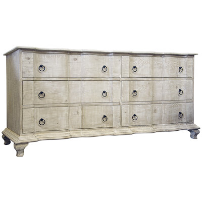 Lexington 6 - Drawer Solid Wood Dresser