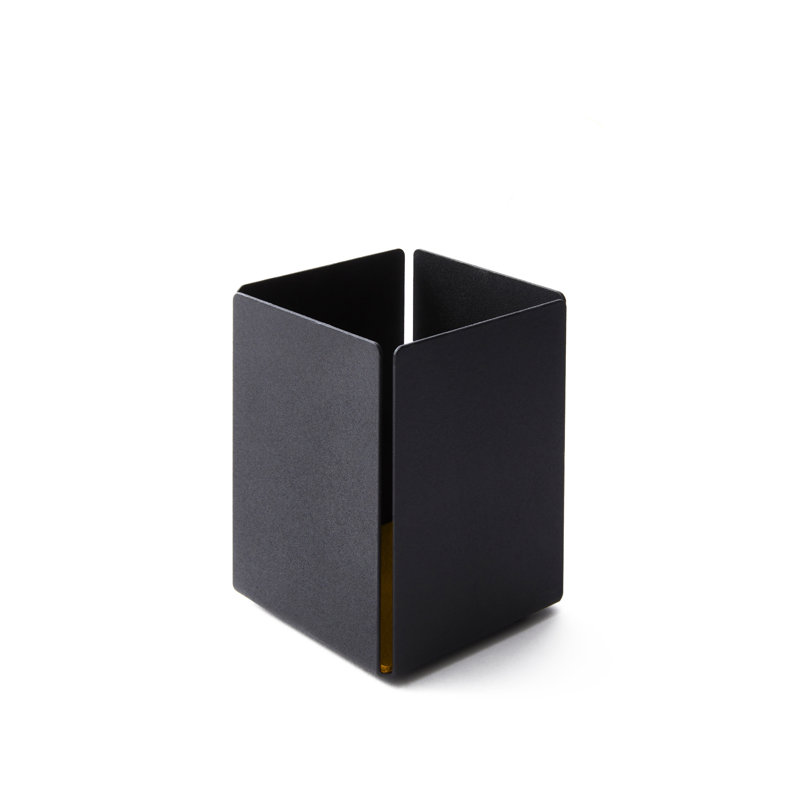 Bernice Metal Pen Holder, Yellow