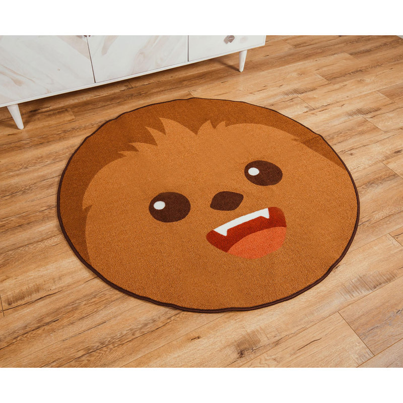 Tapis rond Star Wars Chewbacca | 52 pouces
