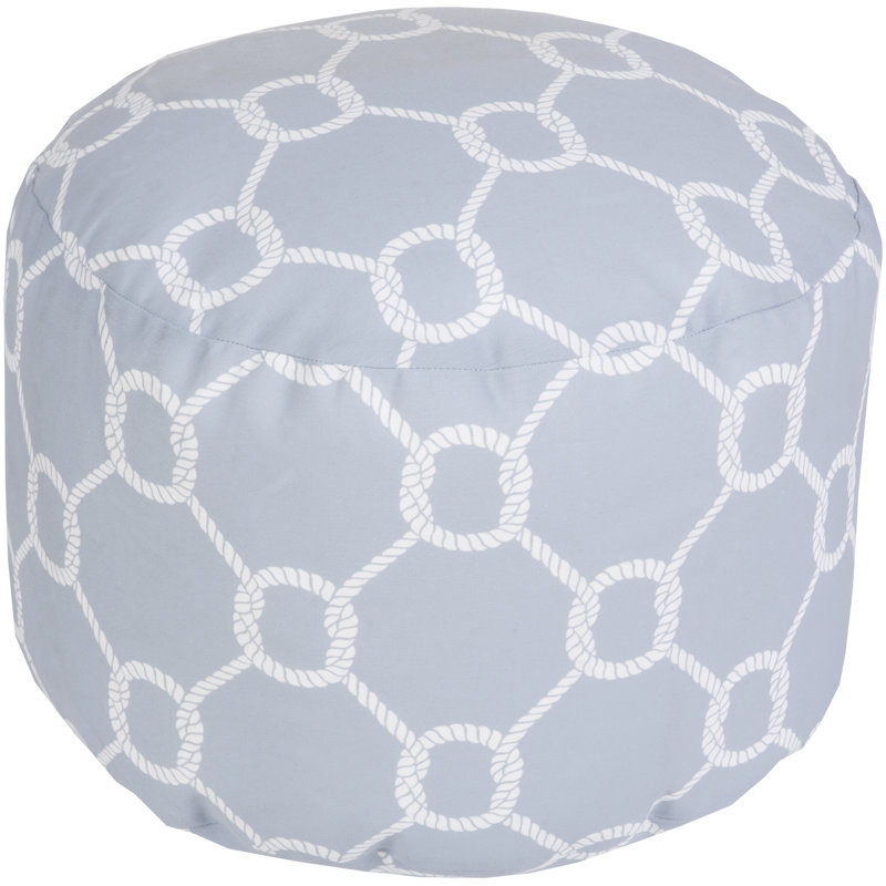 Canadice Upholstered Pouf, Navy
